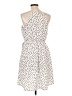 scobe Polka Dots Ivory Casual Dress Size L - photo 2