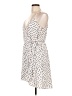 scobe Polka Dots Ivory Casual Dress Size L - photo 5