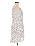 scobe Polka Dots Ivory Casual Dress Size L - photo 4
