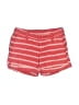 Gap Kids 100% Cotton Stripes Red Shorts Size 6 - photo 1