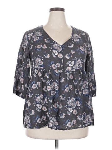 April Cornell 3/4 Sleeve Blouse (view 1)