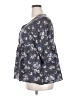 April Cornell Gray 3/4 Sleeve Blouse Size XXL - photo 5