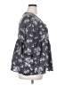 April Cornell Gray 3/4 Sleeve Blouse Size XXL - photo 4