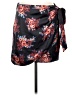 Dee Elly Floral Black Casual Skirt Size S - photo 1