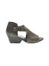 Eileen Fisher 100% Leather Gray Sandals Size 7 - photo 1