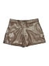 Fashion Nova Metallic Brown Skort Size 14 (estimated) - photo 2