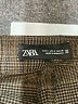 Zara Plaid Gray Skort Size S - photo 3