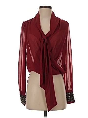 Double Zero Long Sleeve Blouse (view 1)