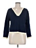 J. Peterman 100% Cotton Blue Pullover Sweater Size M - photo 1