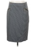 Alfani Houndstooth Gray Casual Skirt Size 4 - photo 1