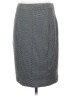 Alfani Houndstooth Gray Casual Skirt Size 4 - photo 2