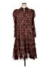 Ulla Johnson 100% Silk Paisley Brown Casual Dress Size 14 - photo 1
