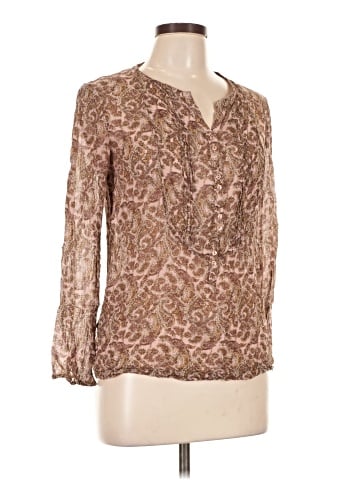Massimo Dutti Long Sleeve Blouse (view 1)