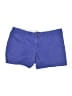 Merona 100% Cotton Solid Blue Shorts Size 14 - photo 1