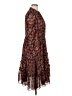 Ulla Johnson 100% Silk Paisley Brown Casual Dress Size 14 - photo 4
