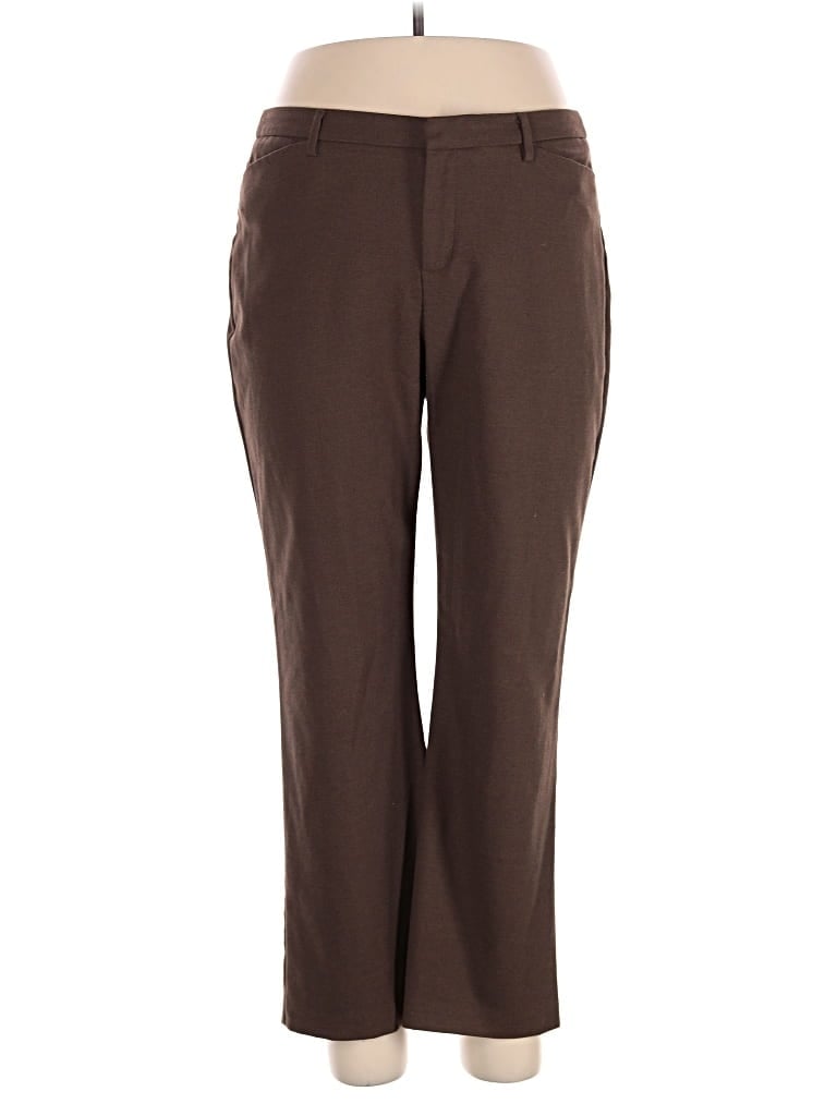 Pre-owned Coldwater Creek Dress Pants In Brown