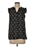 Talbots 100% Polyester Black Sleeveless T-Shirt Size S - photo 1