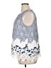 Cato 100% Polyester Blue Sleeveless Blouse Size XL - photo 5