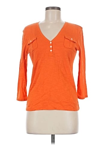 Chaps 3/4 Sleeve T-Shirt (view 1)