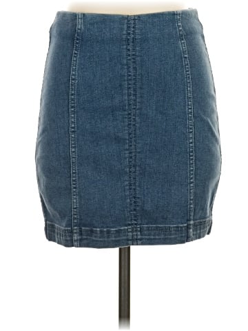 Free People Denim Skirt (view 1)