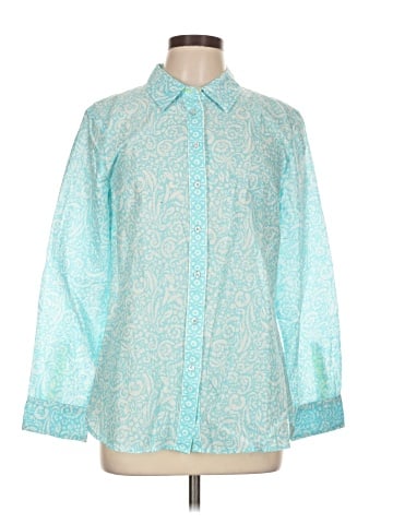 Talbots Long Sleeve Button-Down Shirt (view 1)