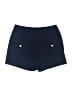DressBarn 100% Cotton Solid Blue Shorts Size 10 - photo 2