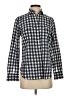 J.Crew Checkered-gingham Blue Long Sleeve Button-Down Shirt Size 0 - photo 1