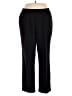 Allison Daley 100% Polyester Solid Black Casual Pants Size 16 - photo 1