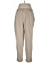 Lands' End Houndstooth Tan Casual Pants Size L - photo 2