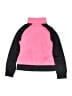 Nike 100% Polyester Color Block Pink Track Jacket Size S (kids) - photo 2