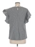 Como Vintage Gray Short Sleeve Blouse Size M - photo 2