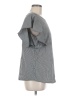 Como Vintage Gray Short Sleeve Blouse Size M - photo 4