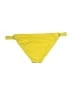 Solid & Striped Yellow Swimsuit Bottoms Size S - photo 2