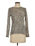 Chico's Gray Long Sleeve Top Size S - photo 1