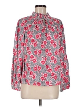 Rebecca Taylor Long Sleeve Silk Top (view 1)