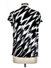 Dana Buchman Black Short Sleeve Blouse Size L - photo 2