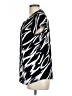 Dana Buchman Black Short Sleeve Blouse Size L - photo 5