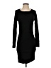 Express Solid Black Casual Dress Size XS - photo 1
