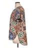Spense 100% Polyester Paisley Tan Short Sleeve Top Size XL - photo 5