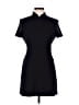 Zara Solid Black Casual Dress Size L - photo 1