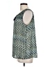Liz Claiborne 100% Polyester Teal Sleeveless Blouse Size L - photo 5