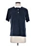 Kule Blue Short Sleeve Top Size S - photo 1