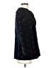 Something Navy 100% Cotton Polka Dots Black Blazer Size XS - photo 4