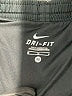 Nike 100% Polyester Color Block Green Athletic Shorts Size M - photo 3