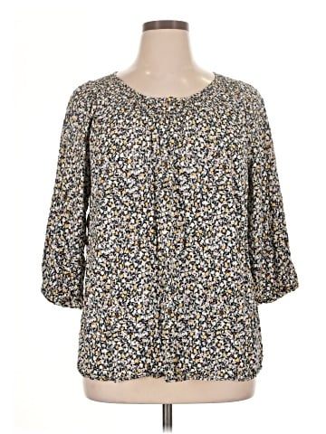 Cj Banks 3/4 Sleeve Blouse (view 1)