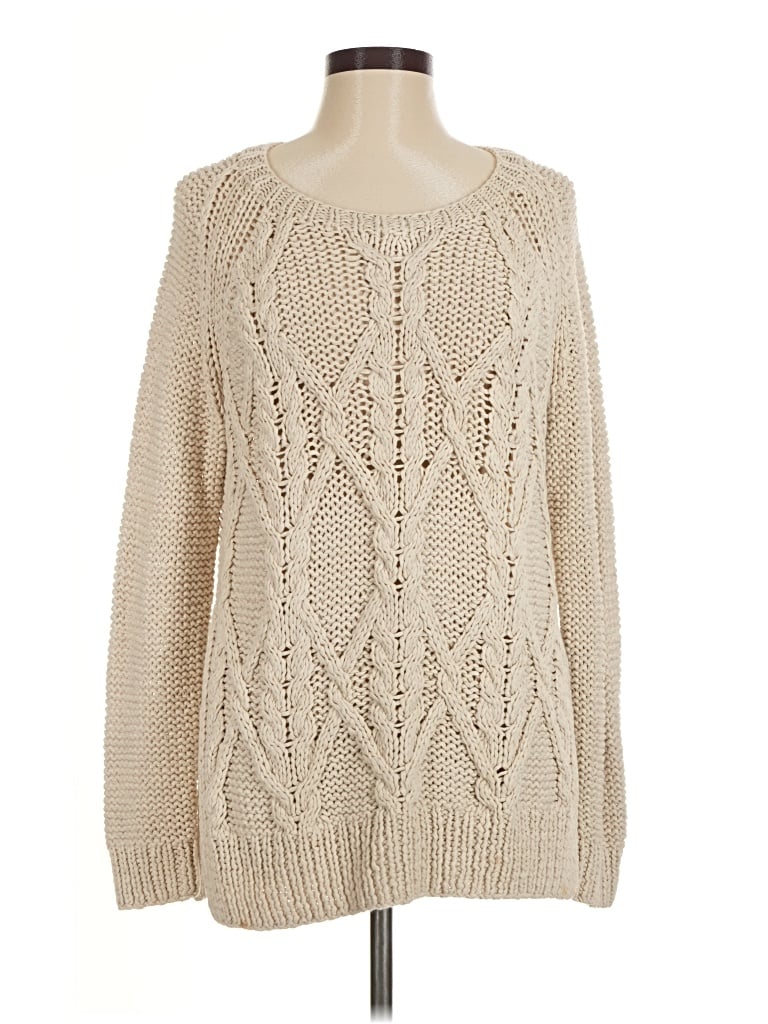 Pre-owned Calypso St Barth Pullover Sweater In Tan