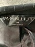 KAMALIKULTURE Stripes Black Blazer Size 14 - photo 6