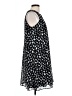 Calvin Klein 100% Polyester Print Black Casual Dress Size 12 - photo 4