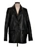 Zara Black Faux Leather Jacket Size S - photo 1