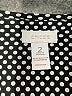 Chico's Polka Dots Black Short Sleeve Top Size Lg (2) - photo 7